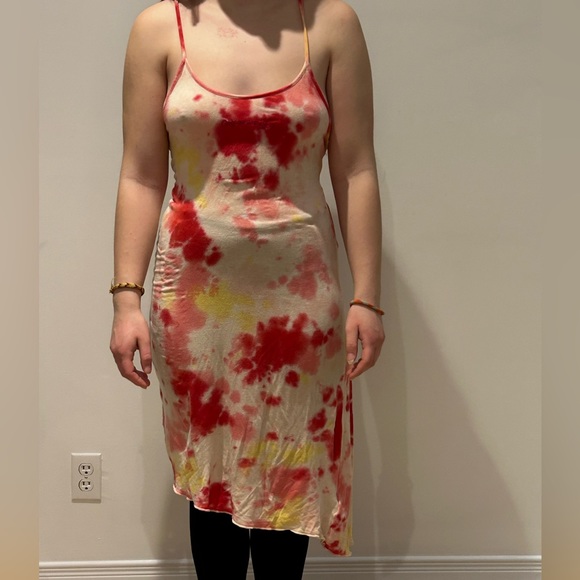 DIESEL JUNIOR TYE DIE ASYMMETRICAL DRESS - Picture 5 of 11